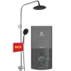 Máy nước nóng Ariston Aures Premium+ 4.5P RS sen cây trực tếp có bơm
