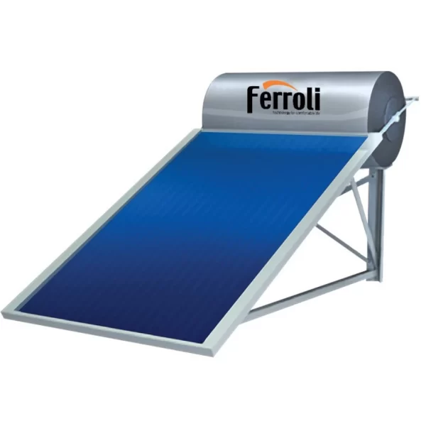 Máy Nước Nóng Năng Lượng Mặt Trời Ferroli Ecotop 120L Tấm Phẳng Năng Lượng Mặt Trời