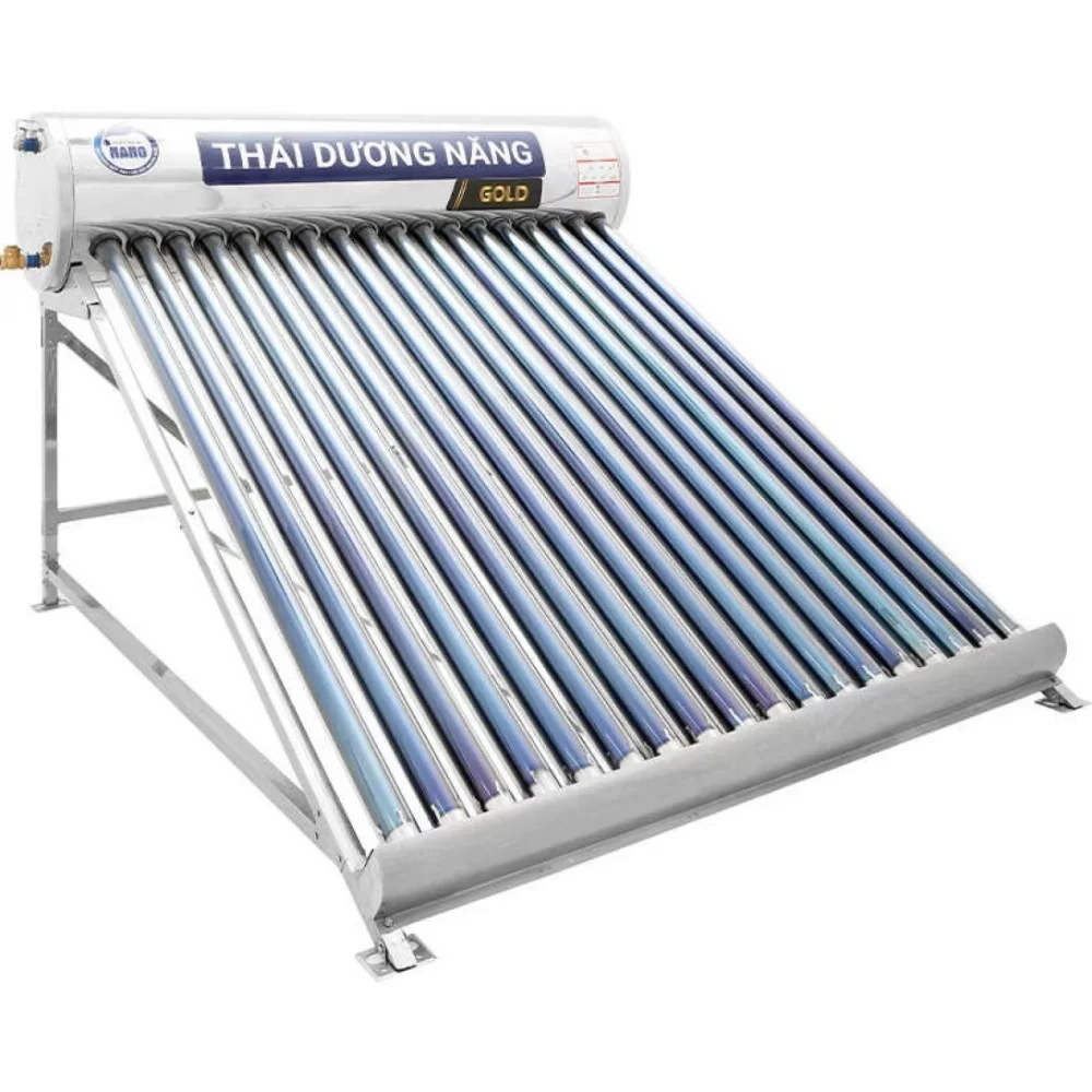 Máy nước nóng mặt trời Thái Dương Năng Sơn Hà 220L Ø58 Nano Gold