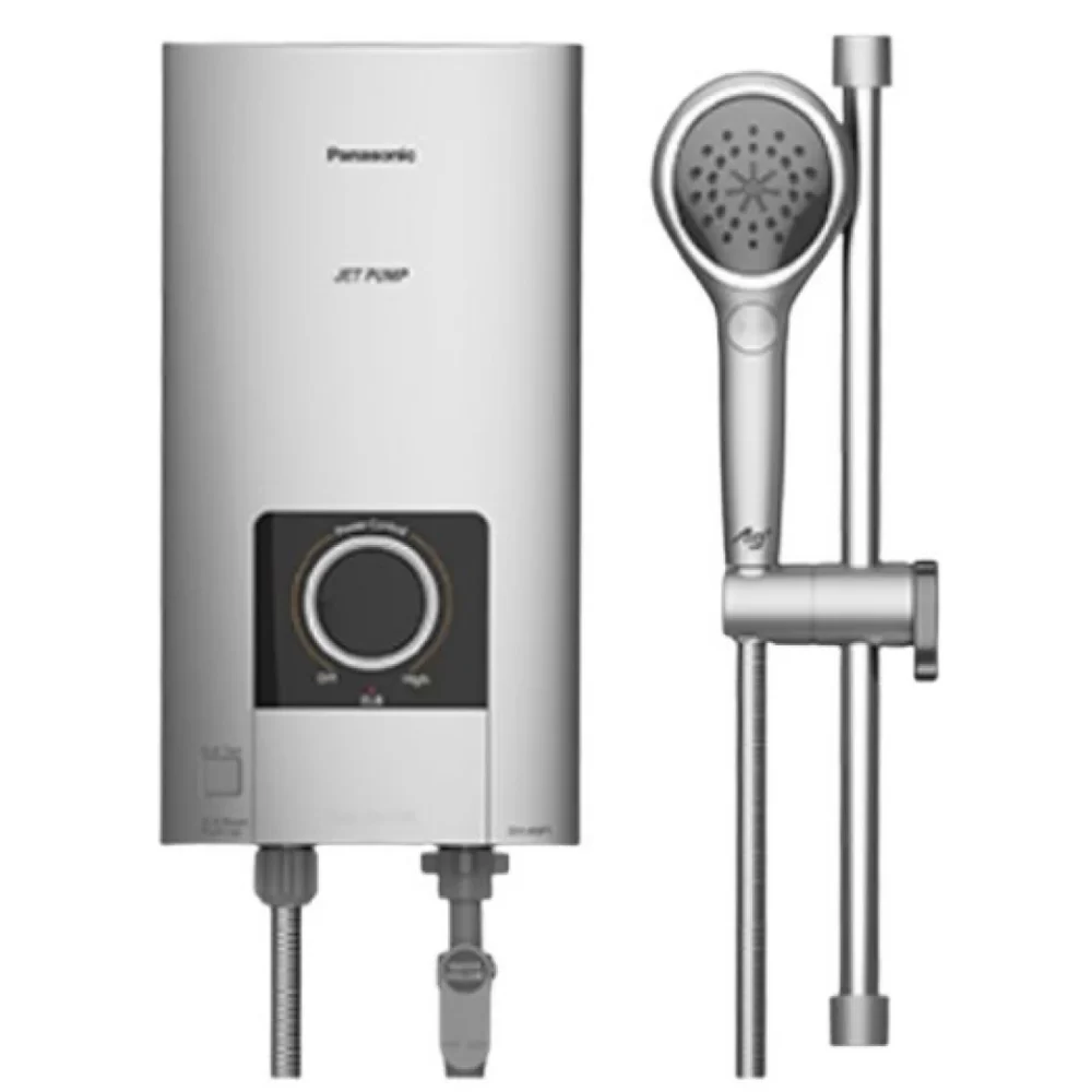 Máy Nước Nóng Panasonic DH-4NP1VS Trực Tiếp Màu Bạc Có Bơm Máy Nước Nóng