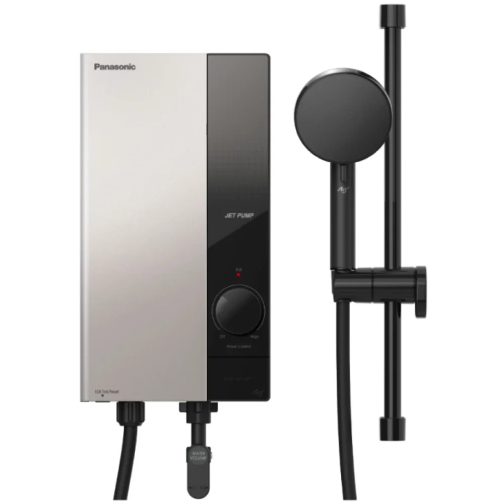 Máy Nước Nóng Panasonic DH-4UP1VS Trực Tiếp Đen Bạc Có Bơm 4500W - Tuấn Đức